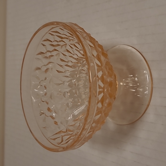 Dining Vintage Pink Depression Glass Small Bowl Poshmark